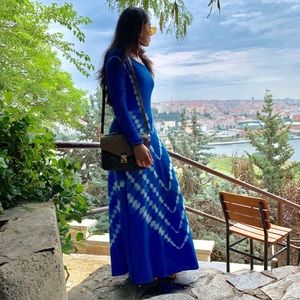 Knit tie dye ZARA dress